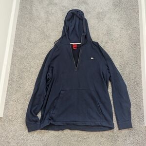 Nike Hoodie zip pullover navy blue men's XXL